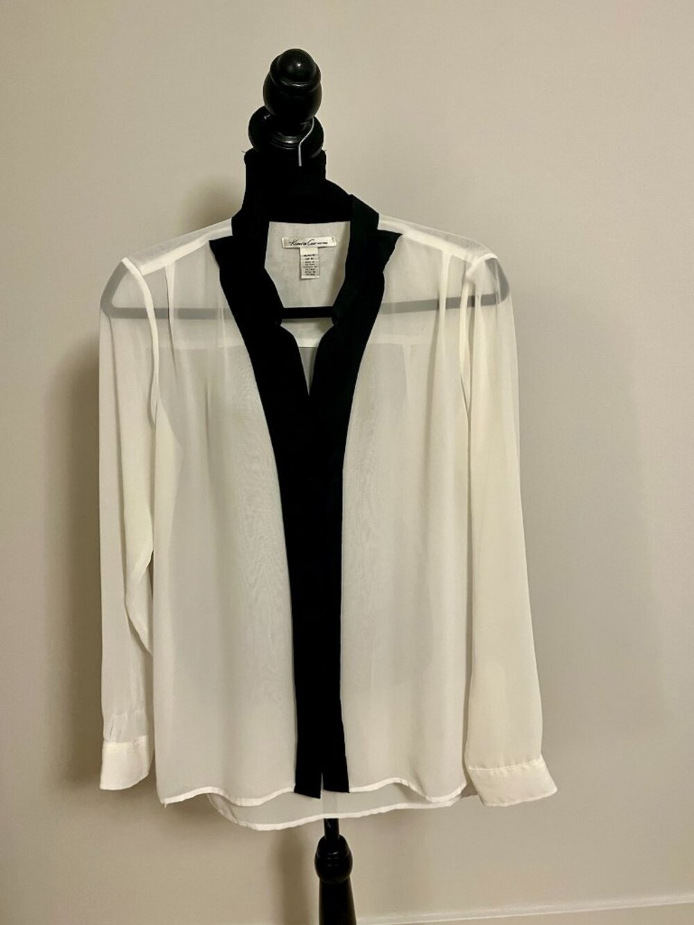 #173 Kenneith Cole White Blouse